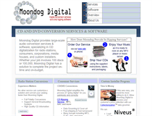Tablet Screenshot of moondogdigital.com